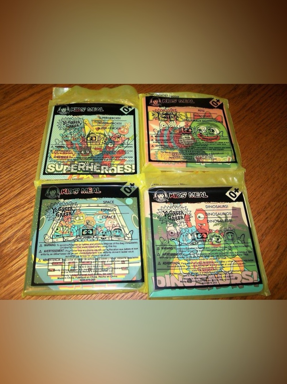 Wendy’s Kids' Meal Yo Gabba Gabba! Collectible 2014 Book